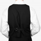 Svart vest, hel rygg thumbnail
